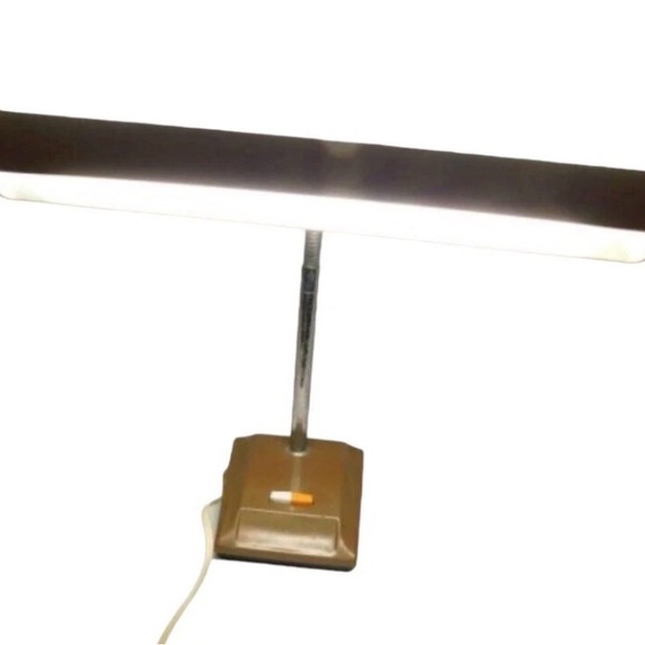 VTG Lamp MCM Gooseneck Desk Industrial Flexible Office Drafting Work Light Decor - Picture 2 of 4